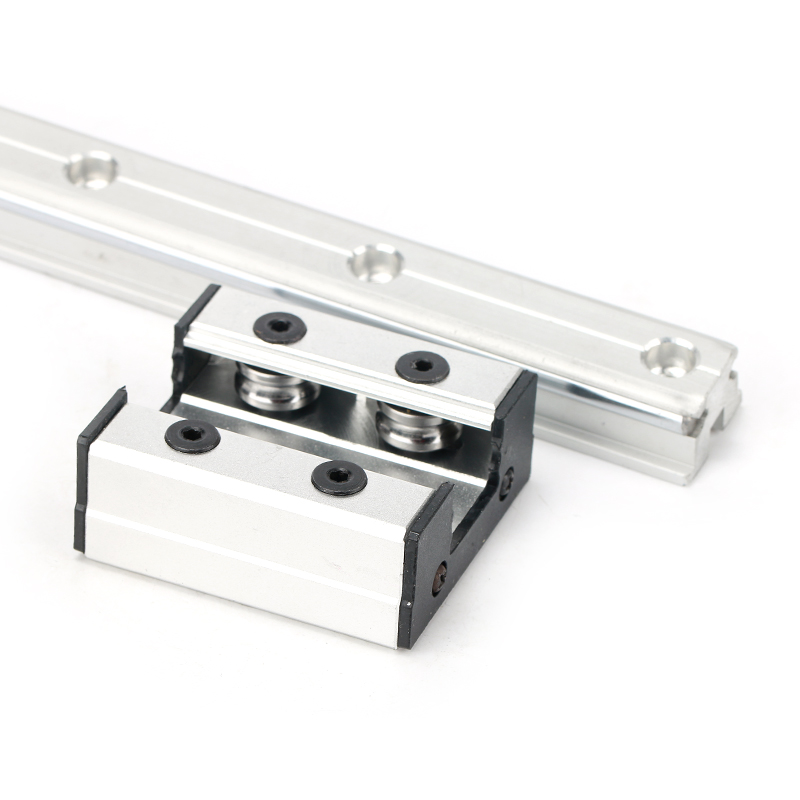 External double-axis Dual Shafts Linear Sliding Guides LGD6 LGD8 LGD12 LGD16 roller guide