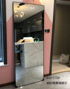 المنزل الاسكندنافية كامل طول كامل طول مرآة غرفة نوم بسيطة ممتدة من الأرض حتى السقف مرآة تركيب جدار كبير مرآة بالطول الكامل