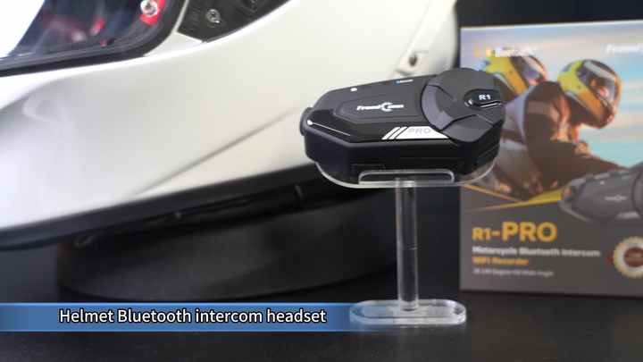 Freedconn R1 Pro 2K WIFI Bluetooth Intercom Headset for Motorcycles