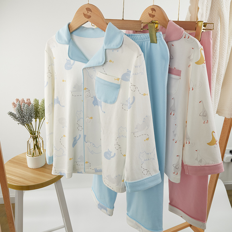 Популярный Домашний удобный детский костюм для мальчиков и девочек