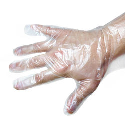 100Pcs Disposable Gloves One-off Plastic Glove Clear Disposable Food Gloves for Industrial Restaurant Cleaning Gloves