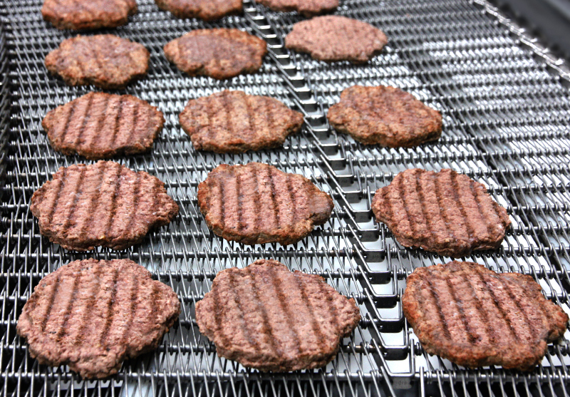 Stainless Steel Enrober Cookies Cake Conveyor Belt Wire Mesh Chain
