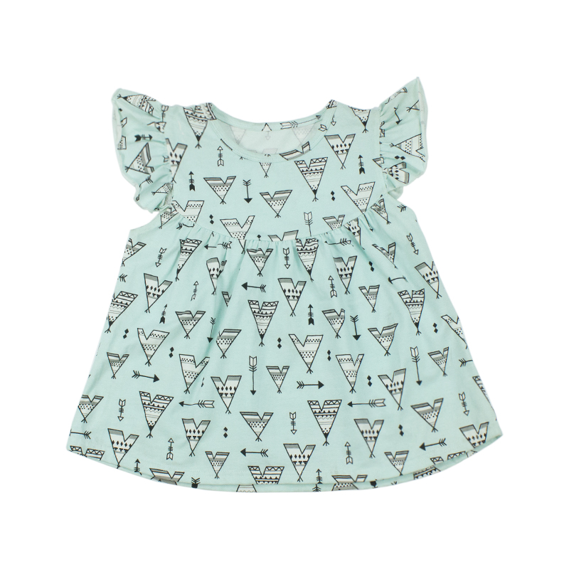 Фабричный бутик, летнее платье с принтом и рукавами-фонариками для девочек