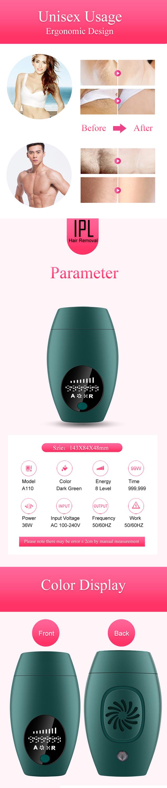 Home Hair Removal Lady Electric Epilator Depiladory Facial Devices Equipments Instruments Appliances Apparatus Machine Tools
