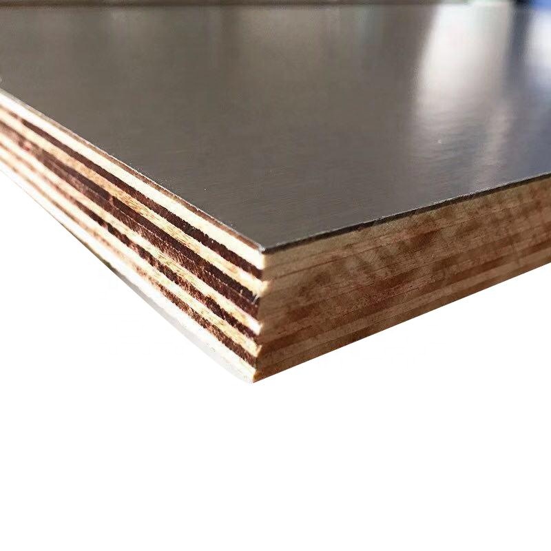 Black laminated plywood