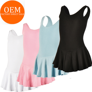 CL00029 Custom Logo Tank girls Ballet Skirts Leotards Wholesale Ballet Leotards Children