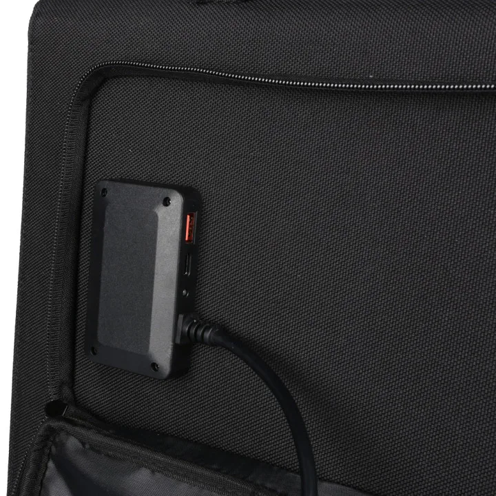 Гибкая солнечная панель Akkubici, 60 Вт, 18 В постоянного тока/USB/Type-C выход, портативная солнечная панель