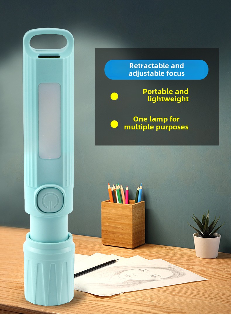 XJ-811 Ultra-Bright Mini LED Flashlight - Portable & Rechargeable