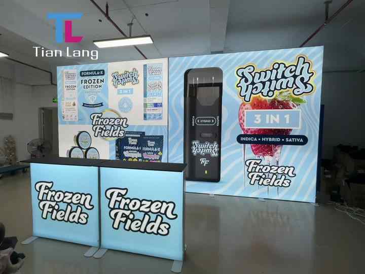 TianLang Advertising Wholesale Frameless Seg Pop-up Lightbox