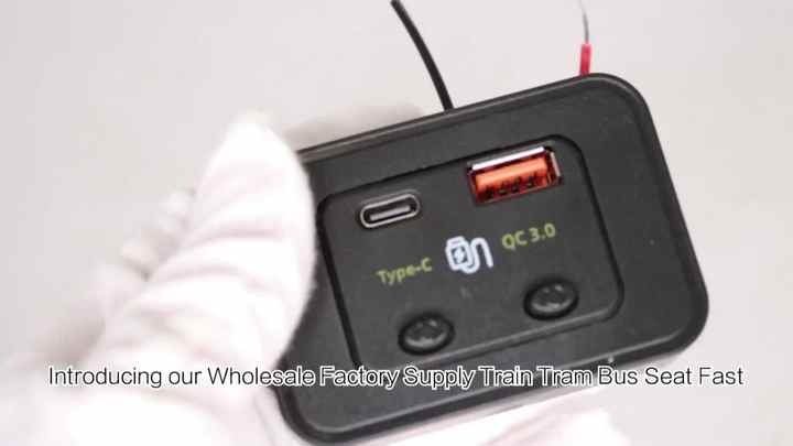 Bus Type Socket Wholesale Factory Supply Train Tram Bus Seat Fast Charging Usb C Socket ...