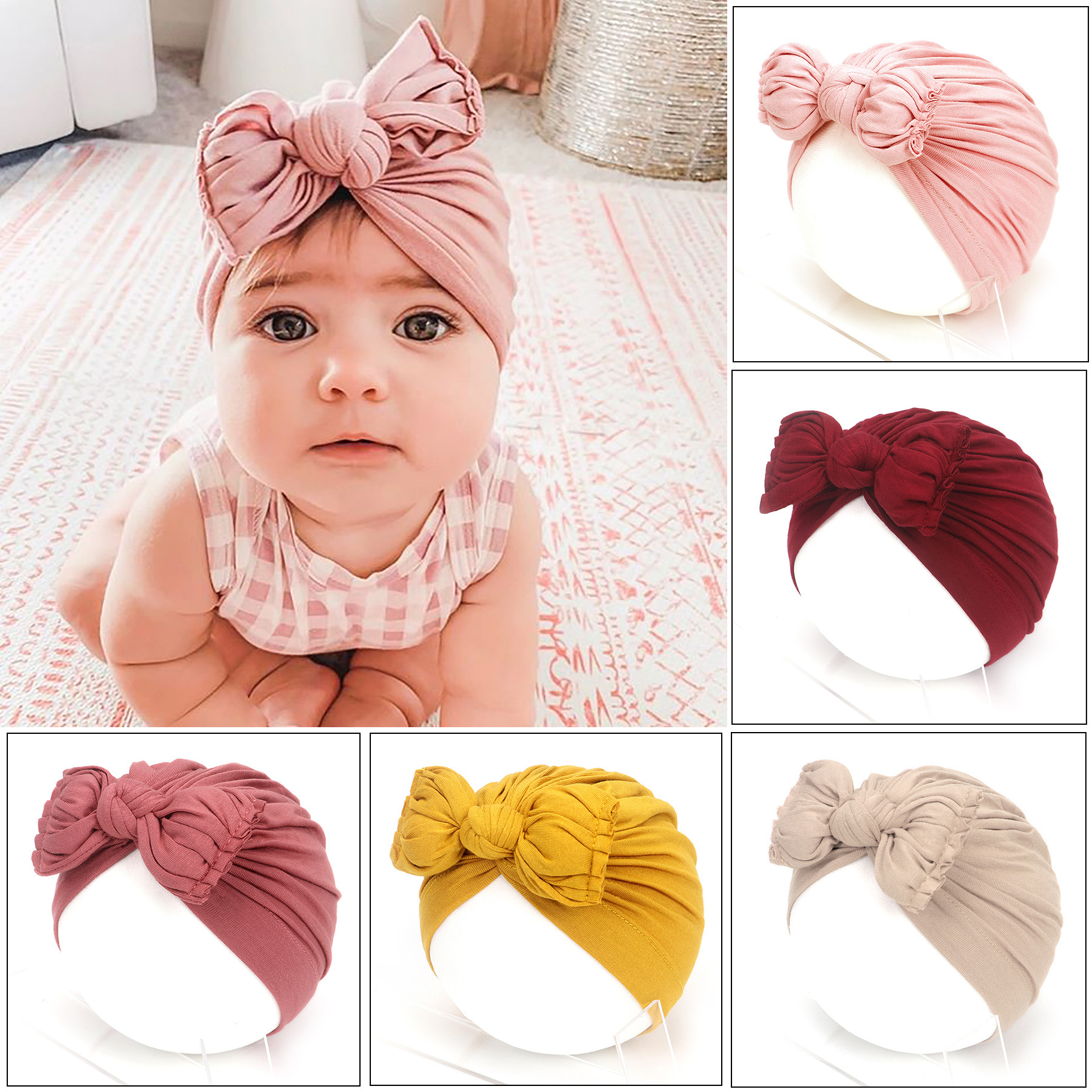 plain baby headbands bulk