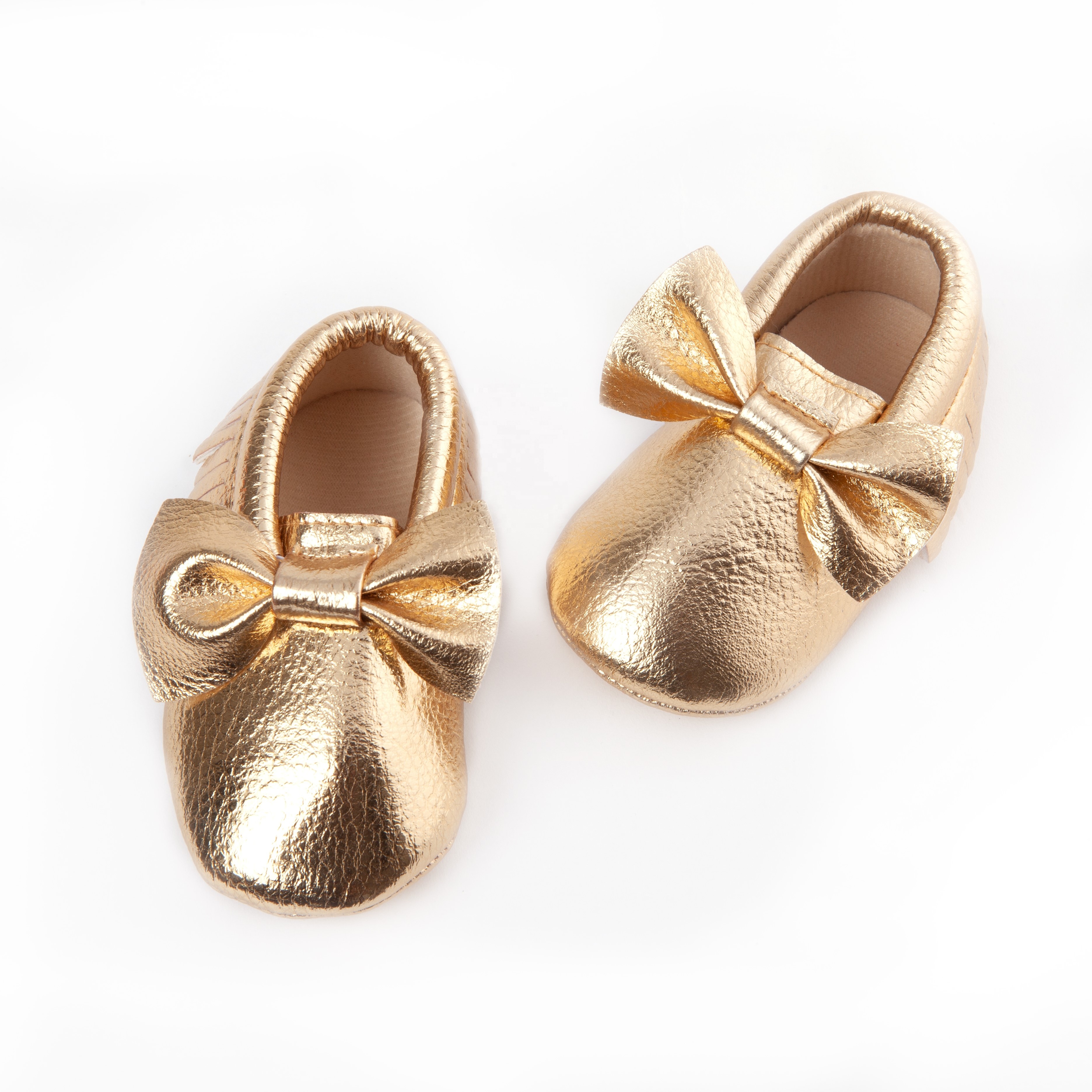 Мокасины из искусственной кожи для новорожденных; обувь для малышей