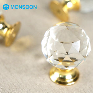 الماس شكل المطبخ مجلس الوزراء المقابض 30 ملليمتر كريستال المقابض للأثاث دولاب الباب مقبض درج سحب خزانة مقابض Aliexpress