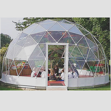 Top quality factory price Luxury 8m Geodesic Spherical dome winter tents camping outdoor for family outdoor cafe