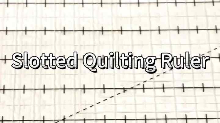 Numbers Slotted Ruler Quilting Template Slotted Ruler for Fabric Precise Cutting Quilting ...