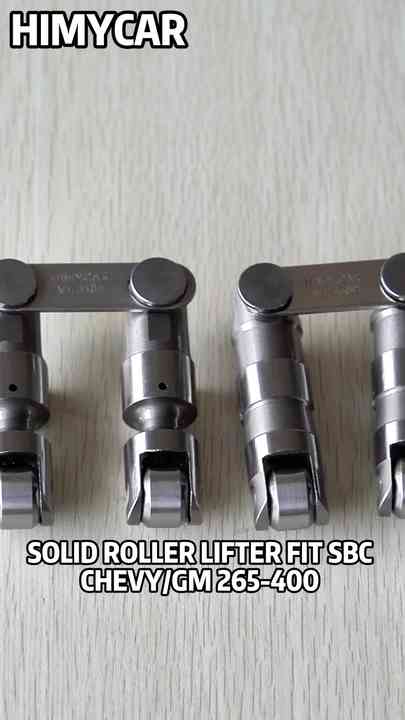HIMYCAR Solid Mechanical Roller Valve Lifter Tappet Set With Link Bar For SBC Chevy 265-400