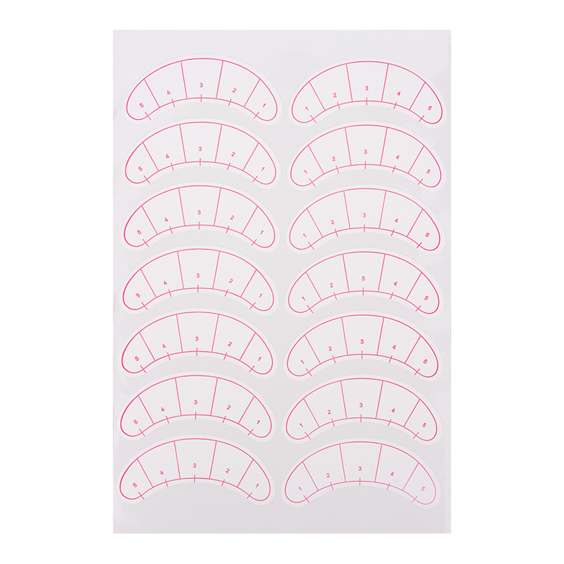 Инструменты для составления карты ресниц, Прививка, пять точек, тренировка начинающих, макияж, позиционирование под глазами, наклейка для наращивания ресниц