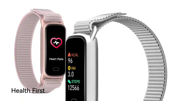 Heart Rate Monitor Target Step Counter Watch KALINCO Slim Fitness - Main Image