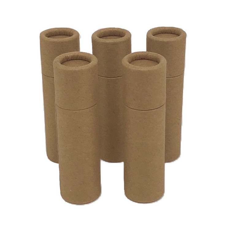 Custom Paper Packaging Cardboard Tube Gift Deodorant Stick Co<i></i>ntainer Liquid Bottle Lip Gloss Boxes Packaging Tubes