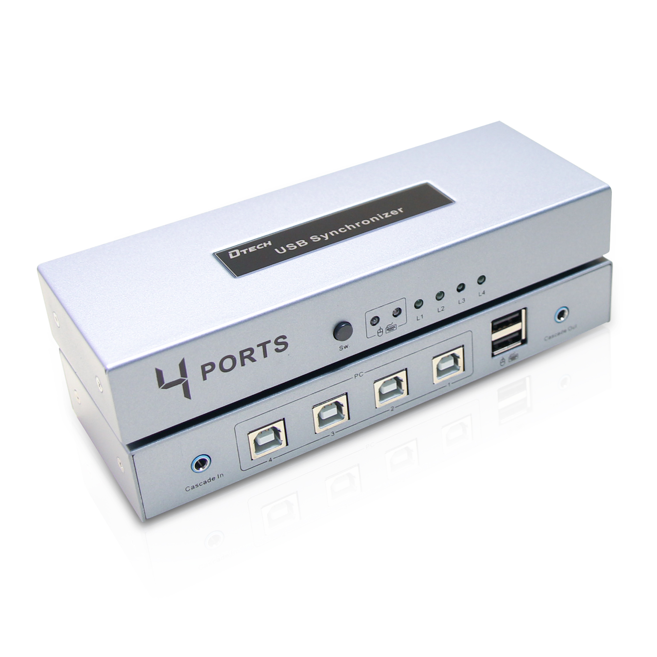 Лидер продаж, партиями по 4 порта USB синхронный игровой контроллер клавиатуры