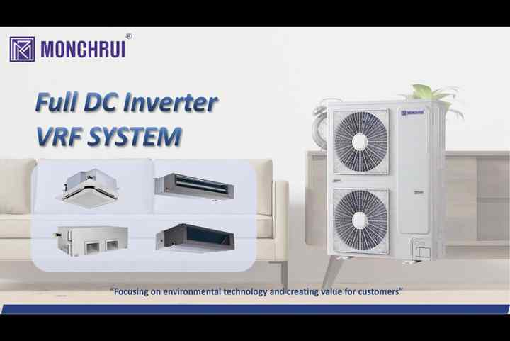 CE Certification Residential VRF HVAC System Outdoor Indoor Units