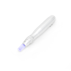 Customize Rechargeable led 7 colors dermapen derma stamp electric pen