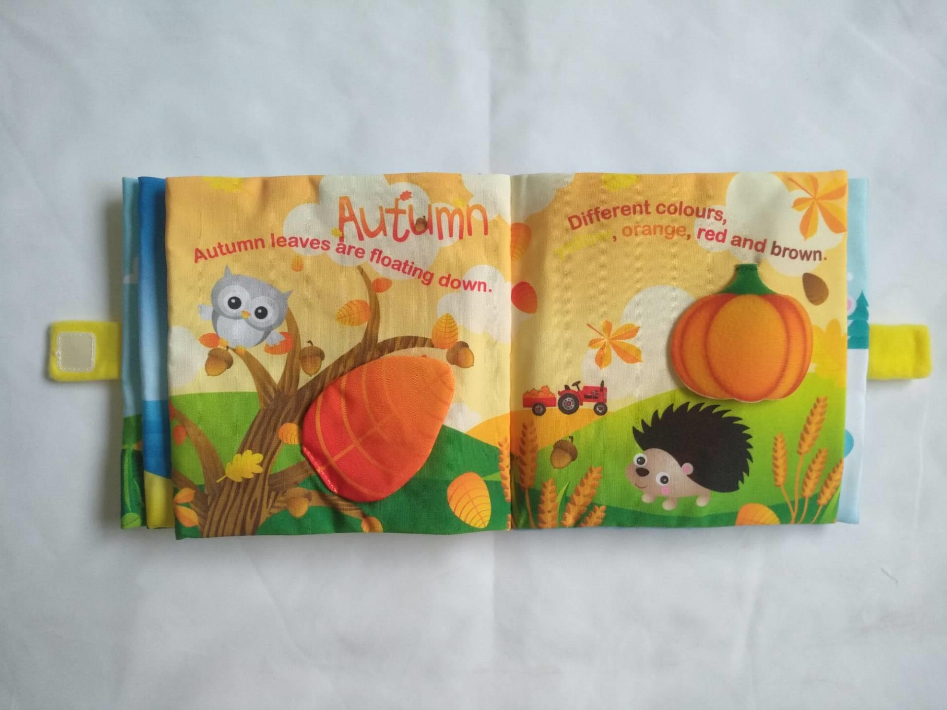 cloth book soft stuffed toy plush toy educational kids learning toys