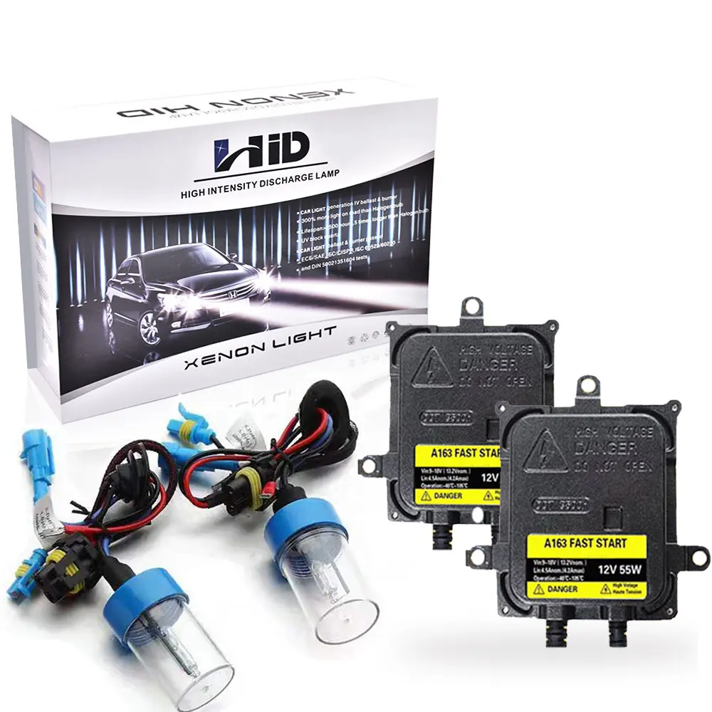 35 Watts AC Digital Slim Bi Xenon Headlight Conversion Kit H4 H13 9004 9007 9008