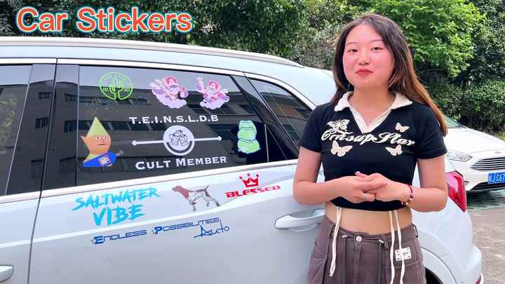 Metal 3D Soft Adhesive Sticker Soft Car Label Chrome Label - 022 - Yineng (China Manufacturer