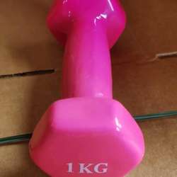 Home Workout or Walking Exercise Rubber Dumbbells