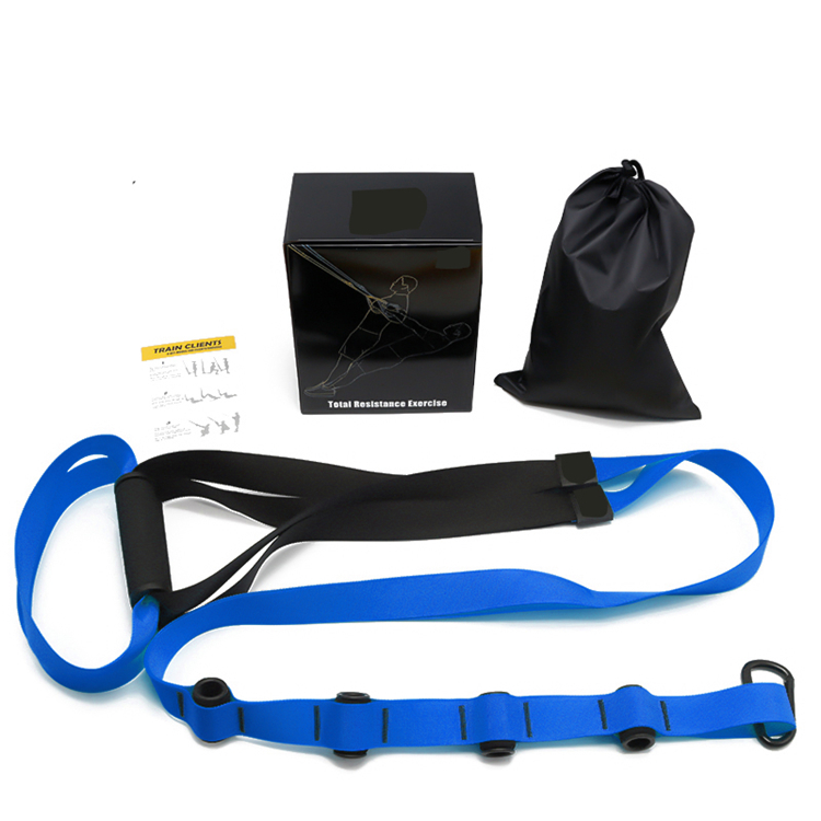 Регулируемая дверь вес тела Черный Синий Подвеска тренажер ремень
