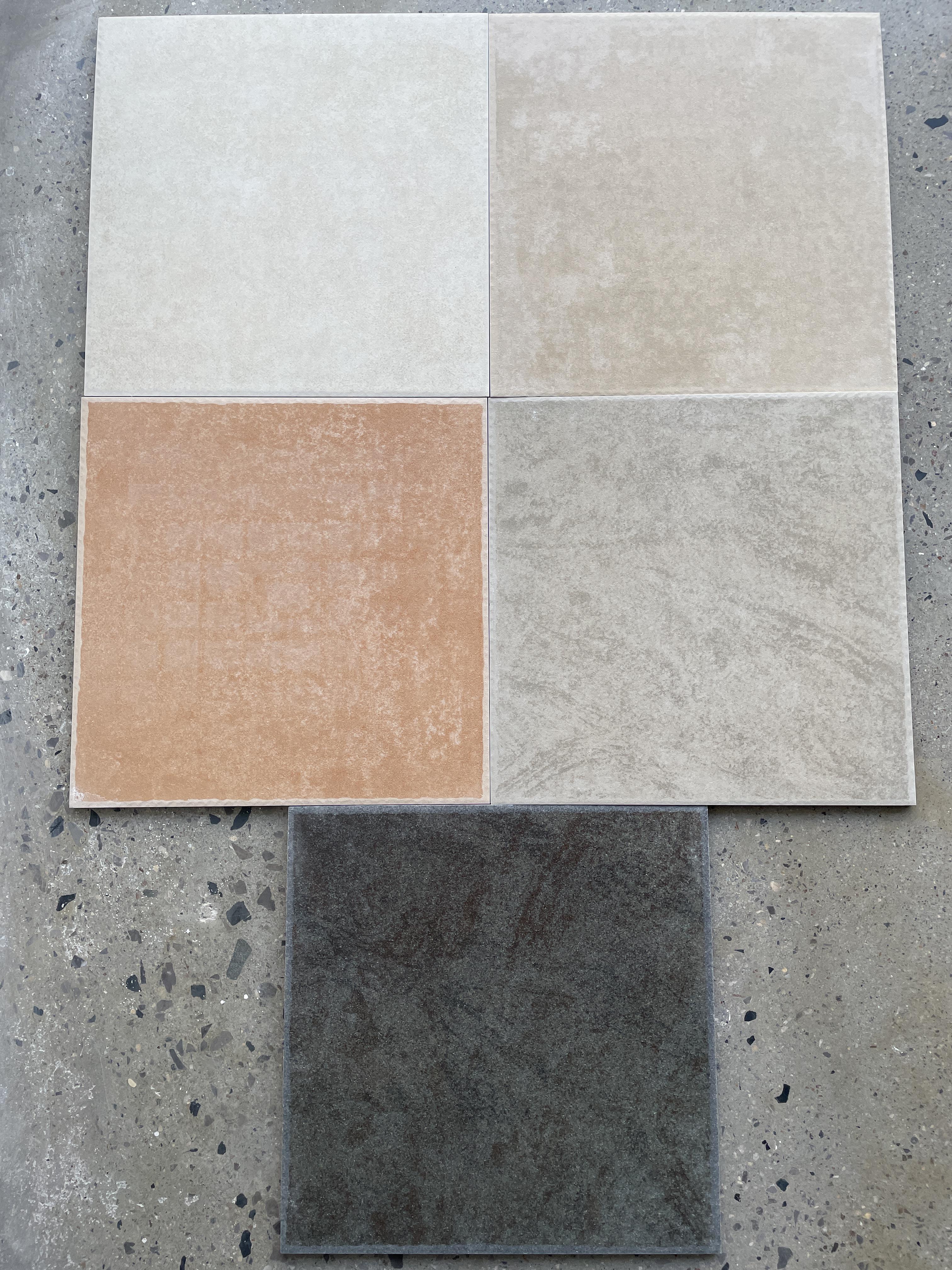 Hasin Dry Rough Finish With Light Color For Outdoor Garden Villa House Decoration 300x300mm Porcelain Tile