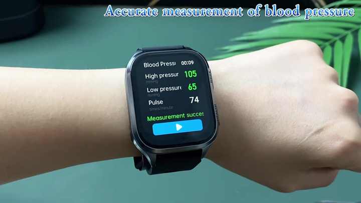 Reloj inteligente Vanssa con diseño de correa de bomba de aire de