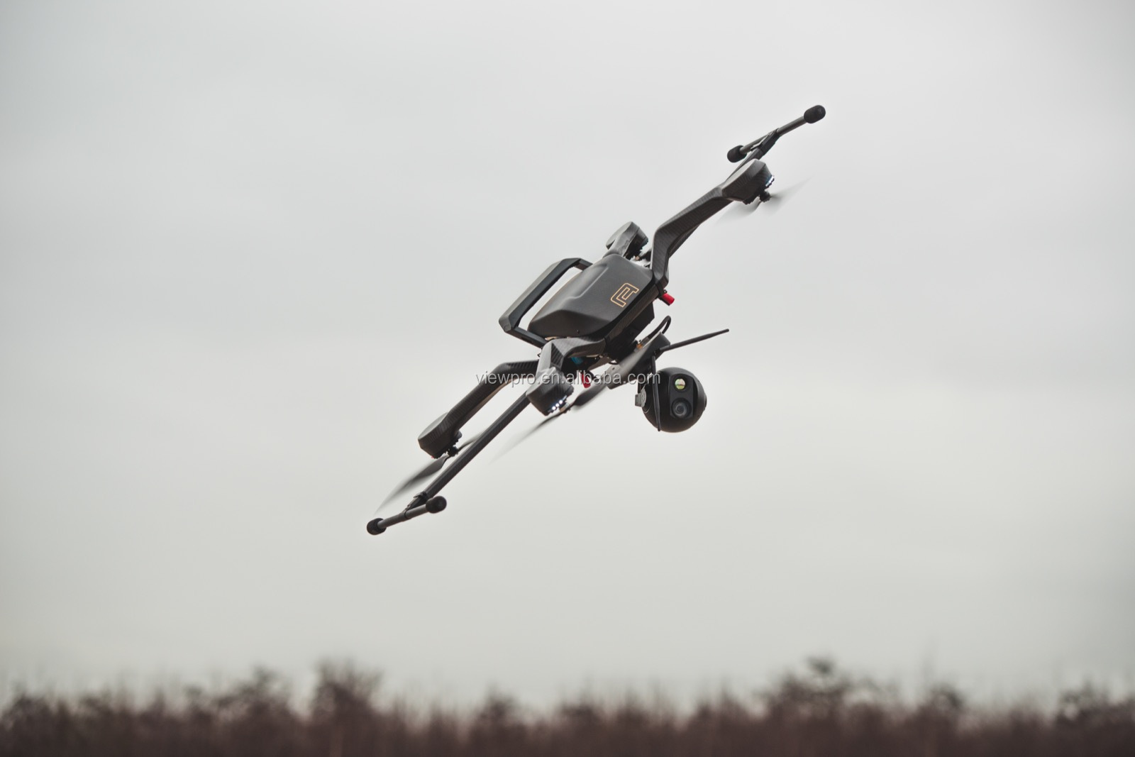 具有 3 轴无人机万向节相机的 30 倍光学变焦热红外成像,具有跟踪功能