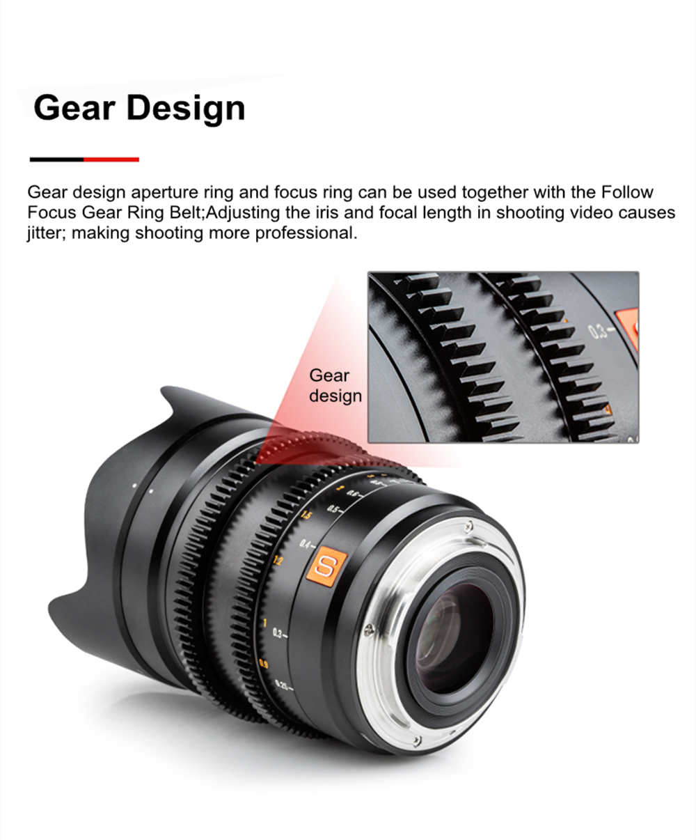 Viltrox 20mm T2.0 Lens - Cinematic Prime for Leica L-mount