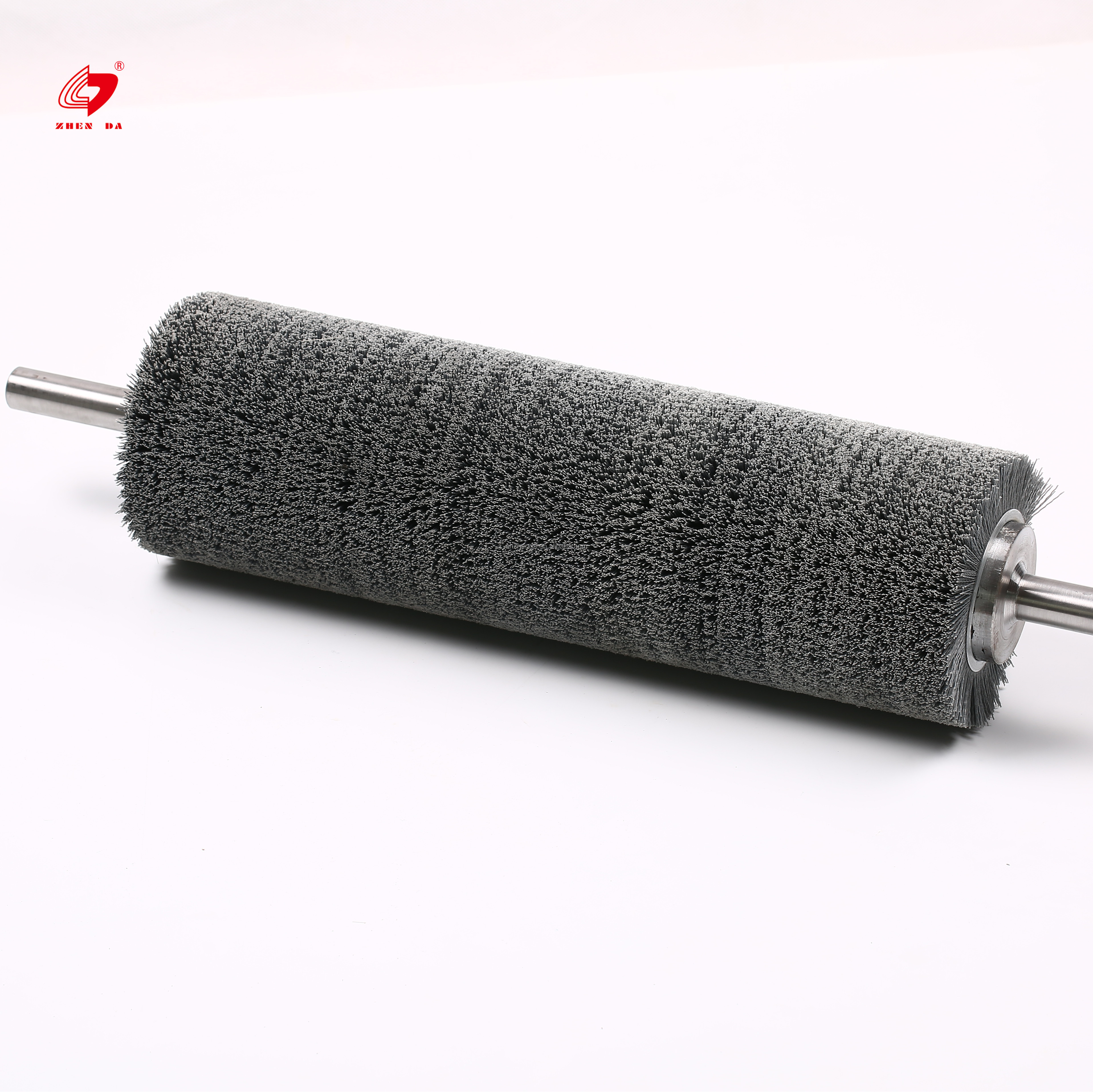Abrasive Nylon Industrial Roller Brush For Wooden Polishing