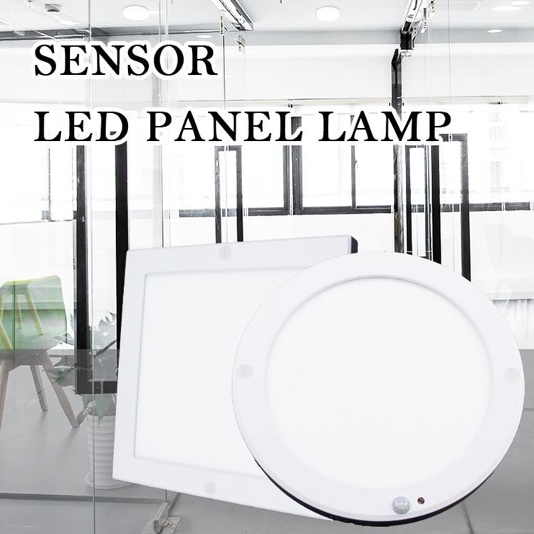 Новые поступления 18 Вт круглый поверхностного монтажа светодиодный датчик движения сенсорный экран рамка сенсорная панель свет для отеля офис магазин