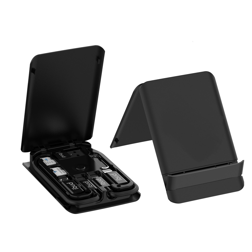 Usb-c к pd-кабелю типа c с адаптером micro usb, быстрая Беспроводная зарядка, держатель для телефона, подставка, удобная для мобильных телефонов