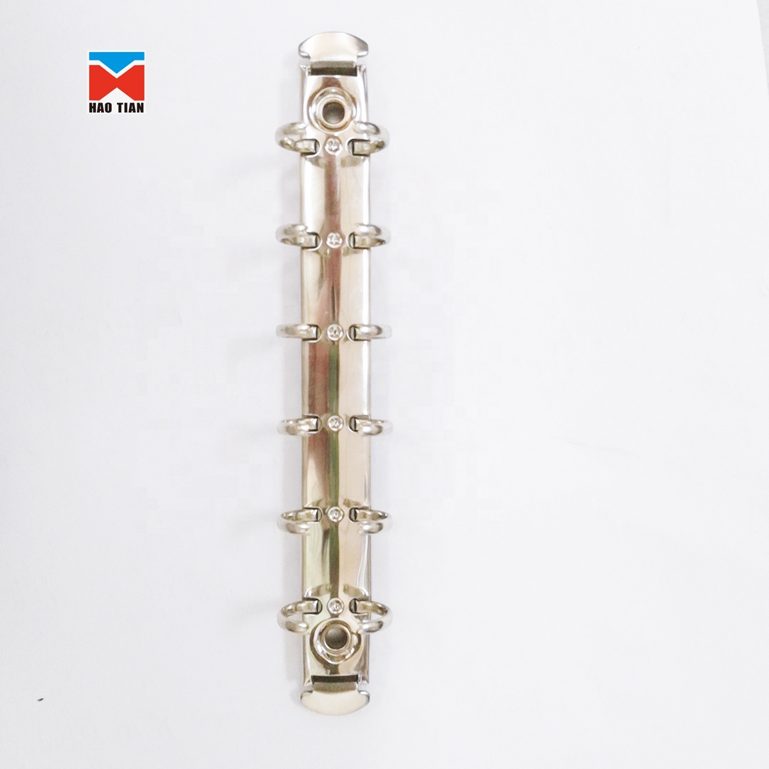 Многофункциональный мини-зажим для бумаг 6 rin/металлический 6-кольцевой механизм