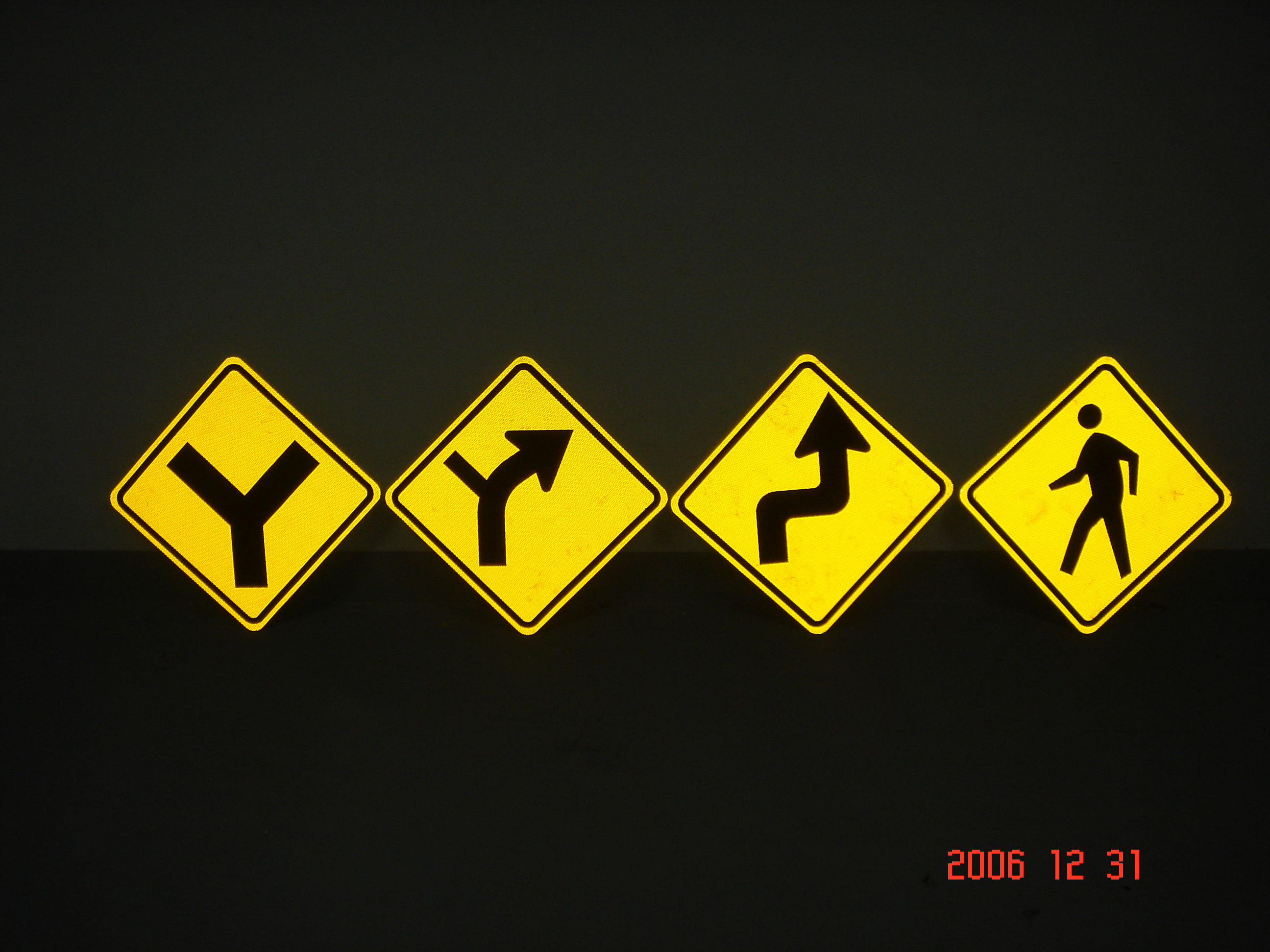 reflective traffic signs