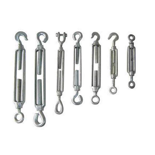Industrial cable tensioner steel turnbuckles with different size and types
