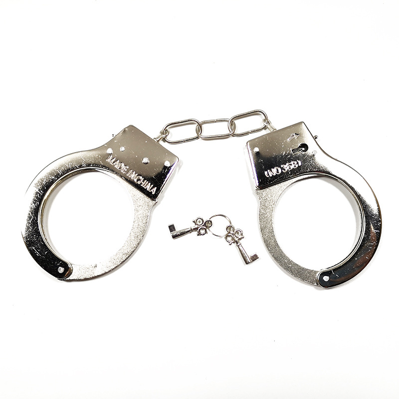 FANCY DRESS ADULTS HEN PARTY BOXED METAL HANDCUFFS