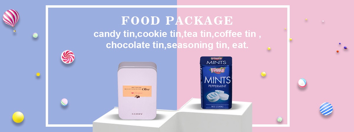 Kleine runde Blechdose Cookie Tee Verpackung Drum Candy Tin Box Case Jar