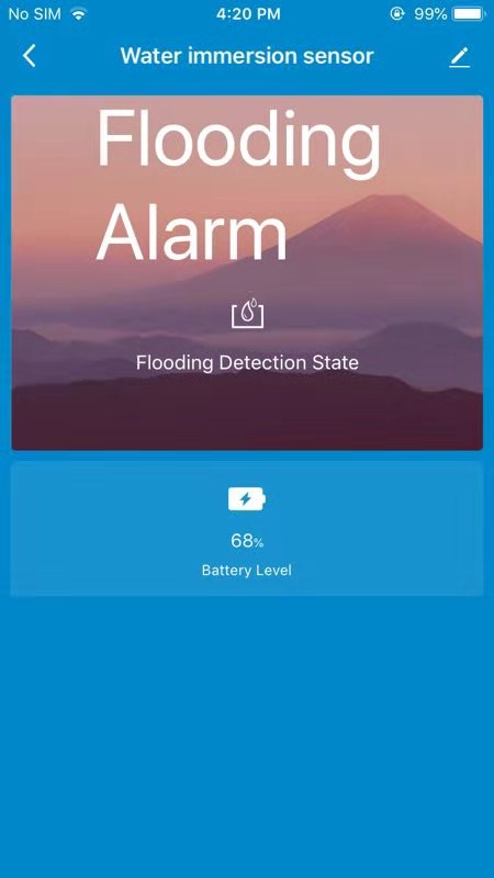 Dusun Open API interface Smart Home Mini Wireless Zigbee3.0 greenpower Water Leakage Detector Sensor