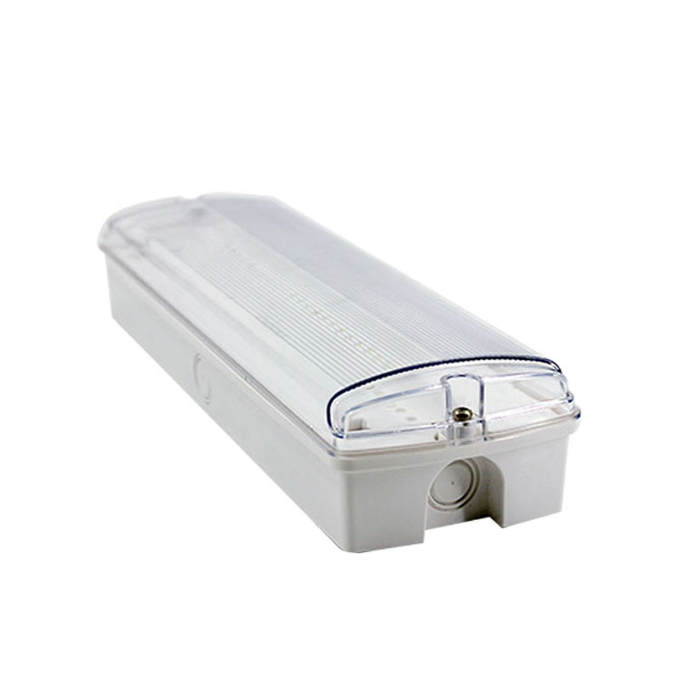 Потолок/настенного монтажа аварийный источник питания 2 Вт AC220-240V открытый светодиодные потолочные перегородки огни IP65 водонепроницаемый настенный светильник
