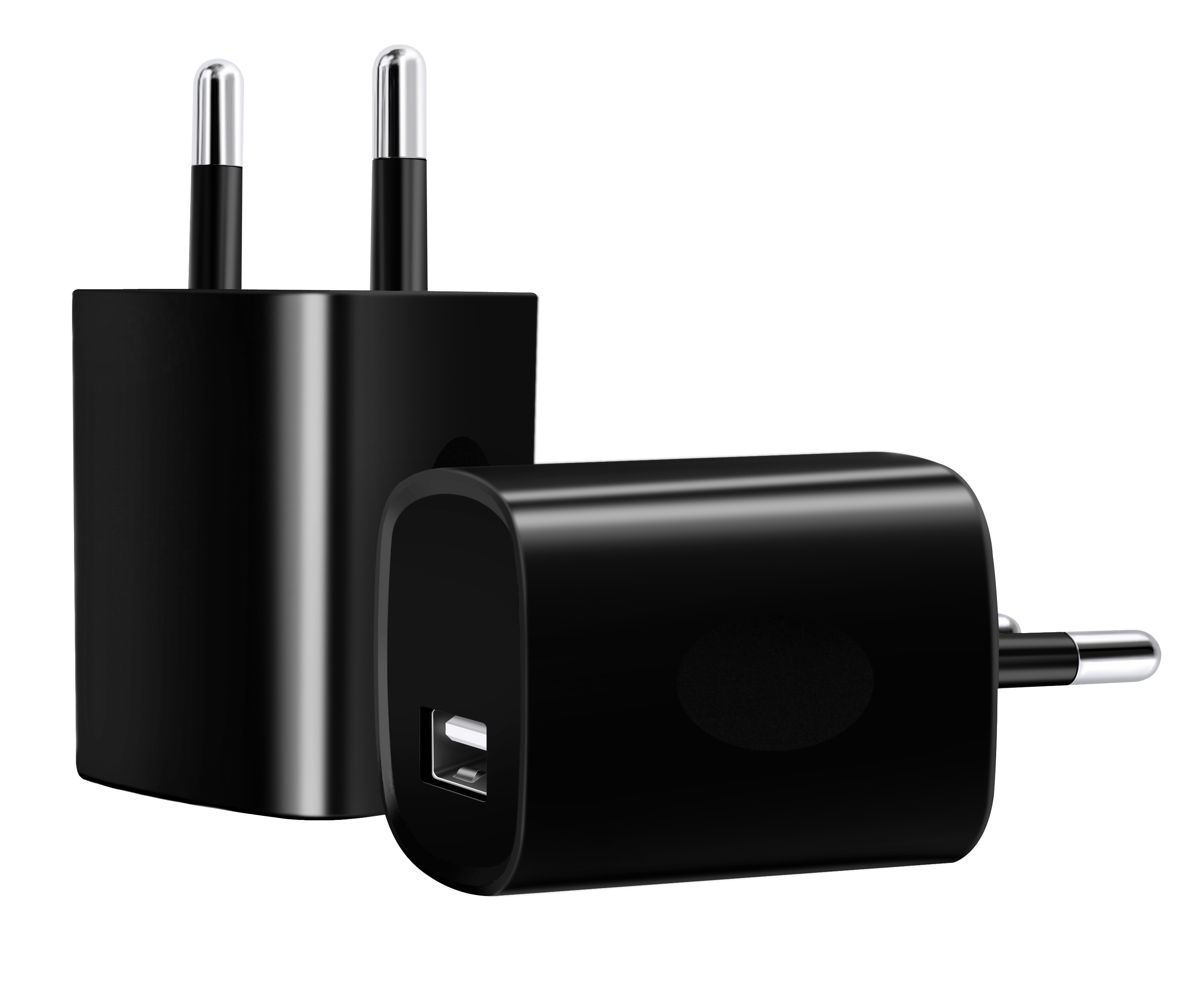 Настенное зарядное устройство usb для мобильного телефона samsung, черно-белое, 1 А, 2 А