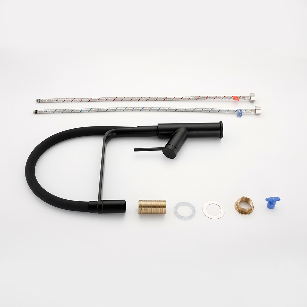 Manufacturer wholesale black 3 way kitchen faucet accessories