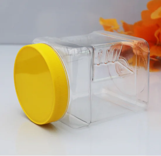 850ml-5000ml広い口ペット正方形のPPのためのプラスチック グリップの瓶はふたをねじで締める