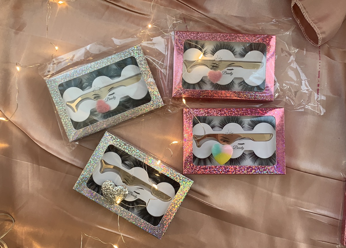 Обеспечить этикетка, бесплатный образец, сделано в Китае, 3 пары в упаковке, ненатуральные искусственные пакет 3d ресницы серо-коричневого цвета, 3 пары в упаковке, ненатуральные искусственные коробки