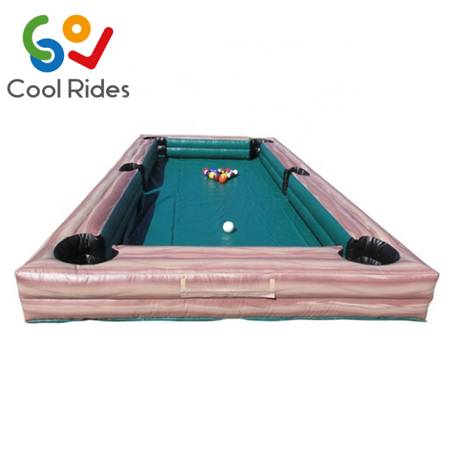 2019 интересные дети и взрослые надувные спортивные игры надувной бильярдный стол, гигантский человек надувной Снукер мяч для продажи